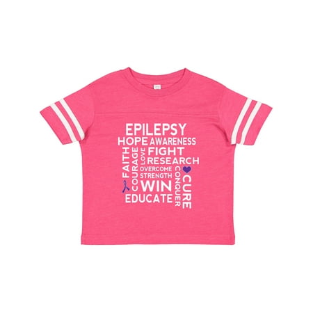 

Inktastic Epilepsy Awareness Walk Shirt Gift Toddler Boy or Toddler Girl T-Shirt