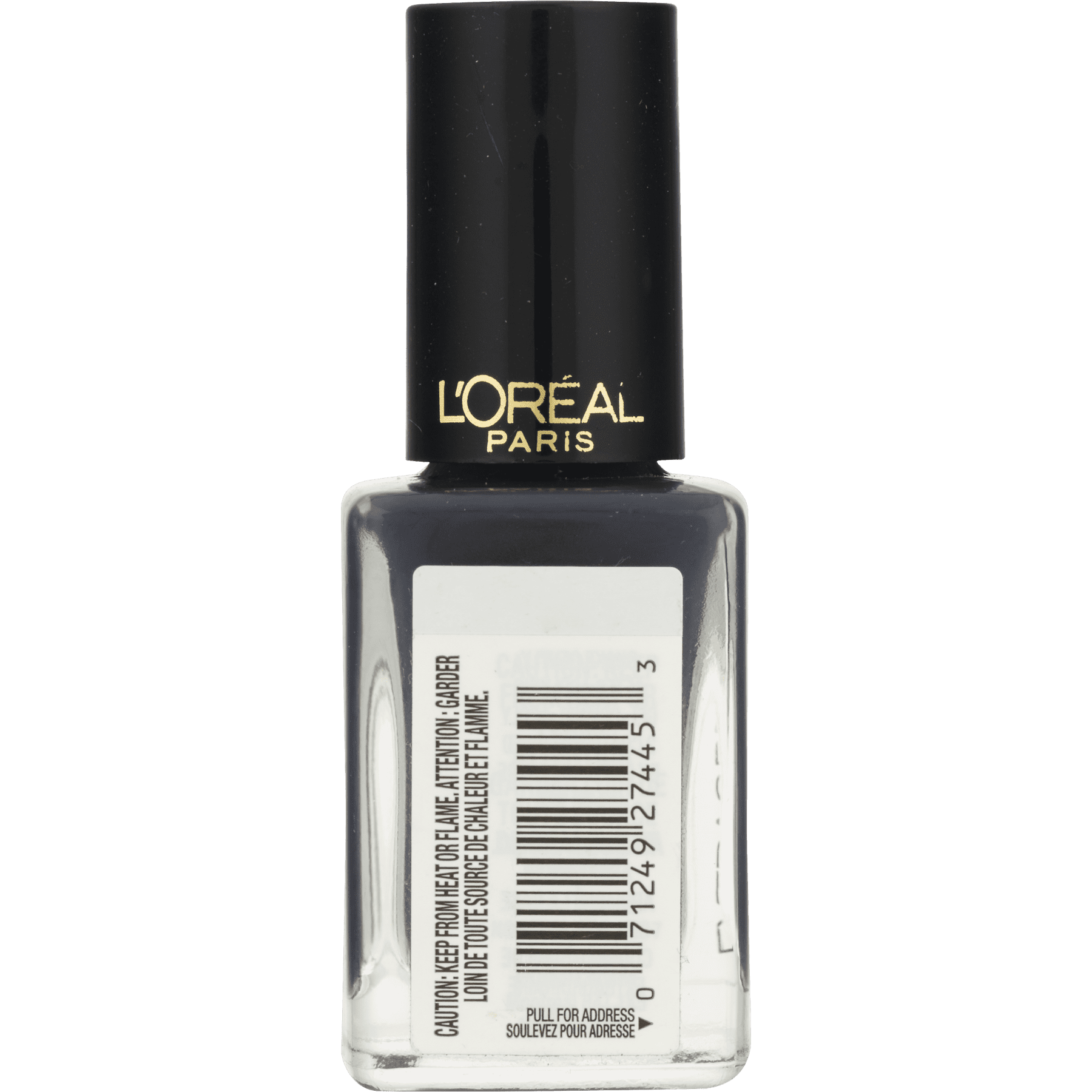 L'Oréal Paris Color Riche Nagellack "Black Swan 702" - Intensives Schwarz Mit Integriertem Topcoat, Langanhaltend