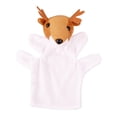 thumbnail image 1 of Hand Puppets Fun Activities Pretend Educational Animals Finger Puppet for Party deer, 1 of 9