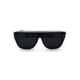 thumbnail image 2 of Flat Top Mob Plastic Top Visor Sunglasses All Black, 2 of 4