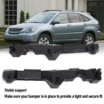 thumbnail image 4 of Bumper 1 Pair Front Bumper Retainer Brackets 52145-48010 Right Left Side Front Bumper Stay Replacement for RX330 RX350 RX400, 4 of 7