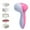 Pink, variant on Electric Facial Cleaner 5 IN 1 Face Cleansing Brush Wash Machine Spa Skin Care Massager Blackhead Cleaning Facial Cleanser Tools