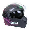 thumbnail image 5 of Casco GHIRA GH1000 Rosa Mate Nite Abatible Svs S, 5 of 5