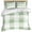 Green, variant on Navy Blue Plaid Duvet Cover Set, Spring Farmhouse Buffalo Checkered Soft Duvet Cover Twin Size Bedding Set 4 Pieces, 1 Quiltcover and 2 Pillowcases with Zipper, 1 Bed Sheet for All Seasons