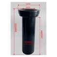 thumbnail image 5 of Tubo de conexión monolítico, desagüe de inodoro de descarga recta para conectar inodoros suspendidos a desagües de piso, lo que garantiza una integración perfecta y una mayor eficiencia de descarga, 5 of 5