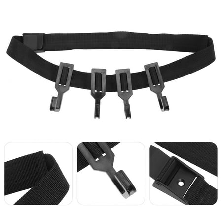 Siliaire 1 Set Tree Stand Straps Hooks Metal Polyester for Hunting Gear 148x5.9in