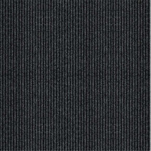 Multy Home Lp 1000124 26 in. X 50 ft. Charcoal Concord Vinyl Mat Floor Runner