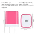 thumbnail image 3 of USB C Charger Block,AILKIN 20W PD Type C Block Chargers Wall Charger Block Fast Charging Charger Plug Power Adapter USB C Brick Cube,Rose, 3 of 6