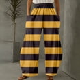 thumbnail image 2 of kaondbfi Spring Fall Daily Essentials Clothing Lady's Four Pocketed Double Printed Casual Pants Summer Casual Pants for Women, 2 of 4