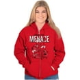 thumbnail image 4 of Retro Comic Dennis The Menace Zip Up Hoodie Men's Women's Brisco Brands M, 4 of 6