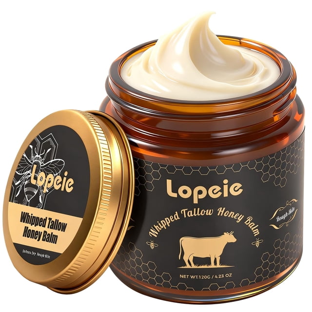 Hidratante para piel y rostro Lopeie Upgraded Organic Beef Sebo