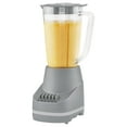 thumbnail image 2 of Mainstays 6 Speed Blender with 48 ounce Jar,with stainless steel blade, soft silver, 2 of 6