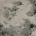 thumbnail image 2 of 3' x 5' Silver Charcoal Abstract Area Rug, 2 of 6