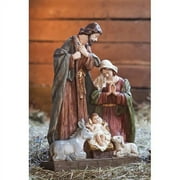 Evergreen Flag & Garden Nativity Statuary Statue