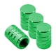 thumbnail image 5 of 4 tapas de válvula de neumático con junta tórica, herméticas y a prueba de polvo. Verde, 5 of 9
