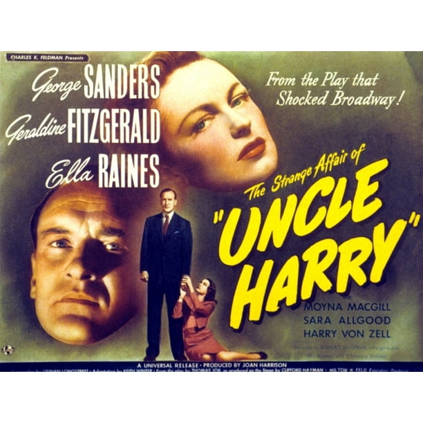 The Strange Affair Of Uncle Harry Sanders Geraldine Fitzgerald