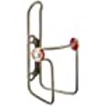 thumbnail image 3 of Elite 0972505 Ciussi Inox Water Bottle Cage, Silver, 3 of 4