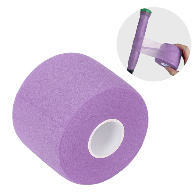 Badminton Grip Cushion Wrap,Badminton Grip Cushion Wrap 60mm Width 20m Length Excellent Shock Absorption Tennis Racket Grip Tape Backing Film
