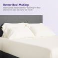thumbnail image 4 of Purple White Complete Comfort Sheets, King, Mattress Sheets, Cotton Sheets, Sweet Cream King Sweet Cream, 4 of 6