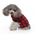 thumbnail image 3 of Prettyui Pet Plaid Pajamas Soft Lovely Pajamas For Dogs, 3 of 7