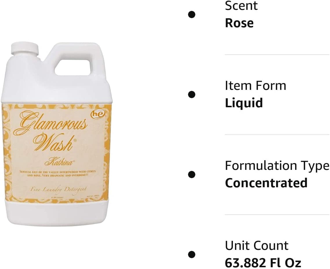 Tyler Candle Kathina Glamorous Wash Liquid Laundry Detergent, 24 Loads, 64 fl oz