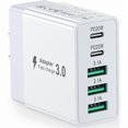 thumbnail image 1 of Chenchen 40W USB C Charger Block Fast Charging Cube, Type C Brick Dual PD&QC Wall Plug Adapter for iPhone All Series & iPad, Tablets, for Samsung, Cell Phones Android (50W-1Pack), 1 of 1