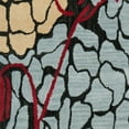 thumbnail image 2 of SAFAVIEH Wyndham Seachlann Floral Wool Area Rug, Charcoal/Red, 2'6" x 4', 2 of 3