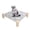 White Diamond, variant on Pozico Standard Elevated Cat Bed, 1 Pack White Diamond Pattern Elevated Pet Cot, Wooden Frame Breathable Mesh Hammock for Small Cats Indoor Outdoor
