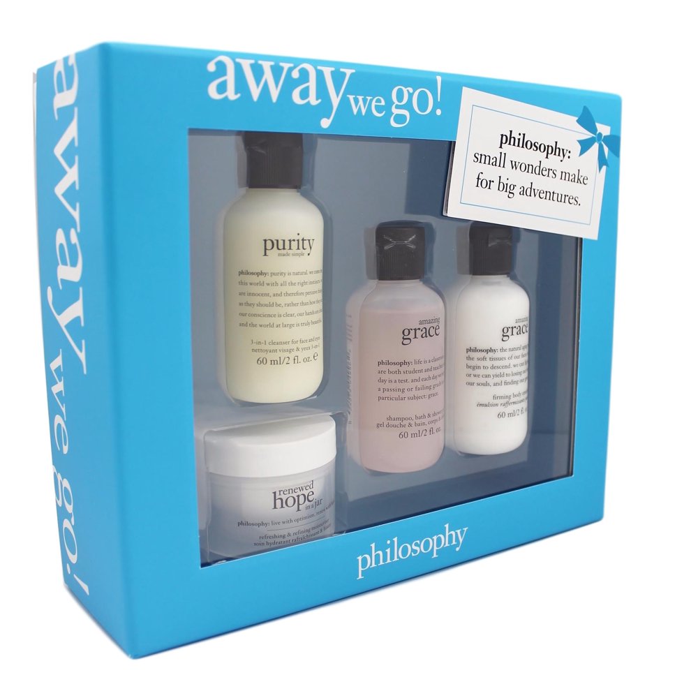 Philosophy away we go gift set