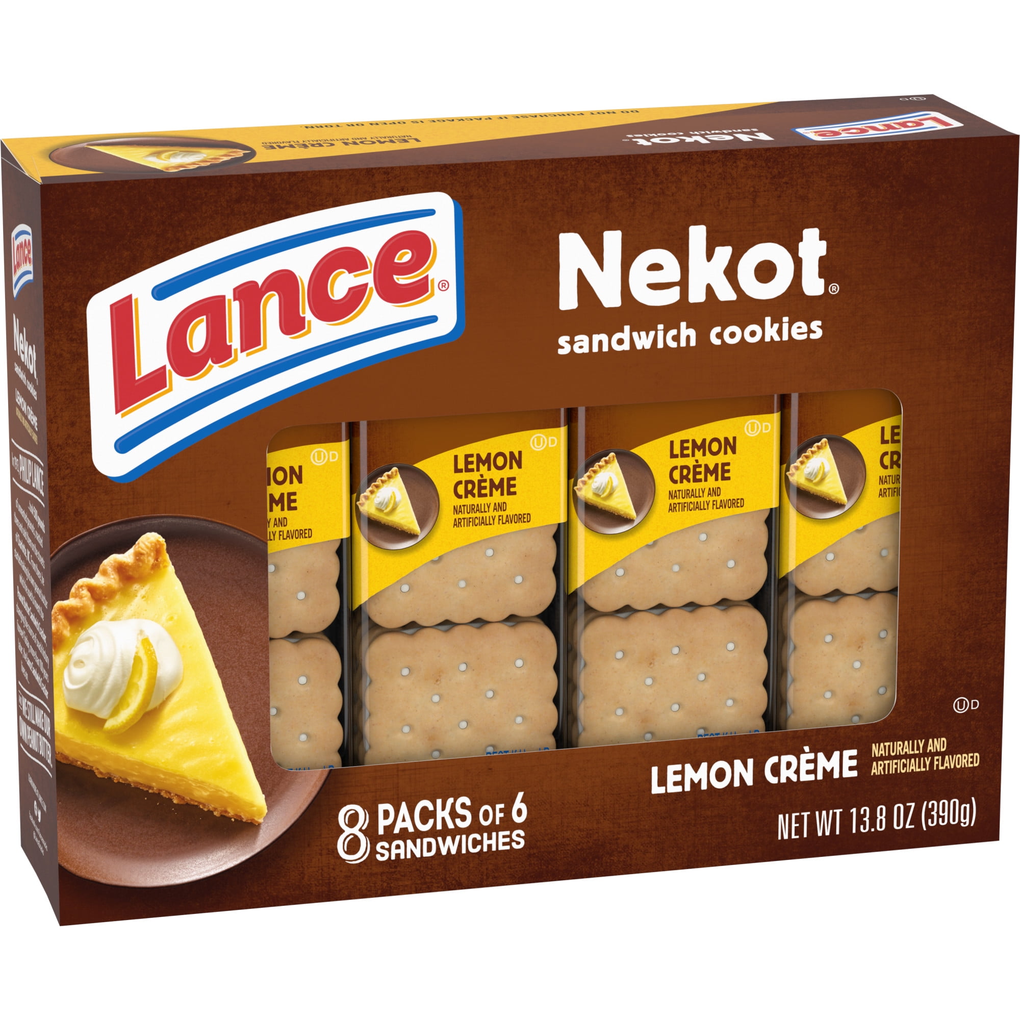 Lance Sandwich Cookies, Nekot Lemon Creme, 8 Ubuy Singapore