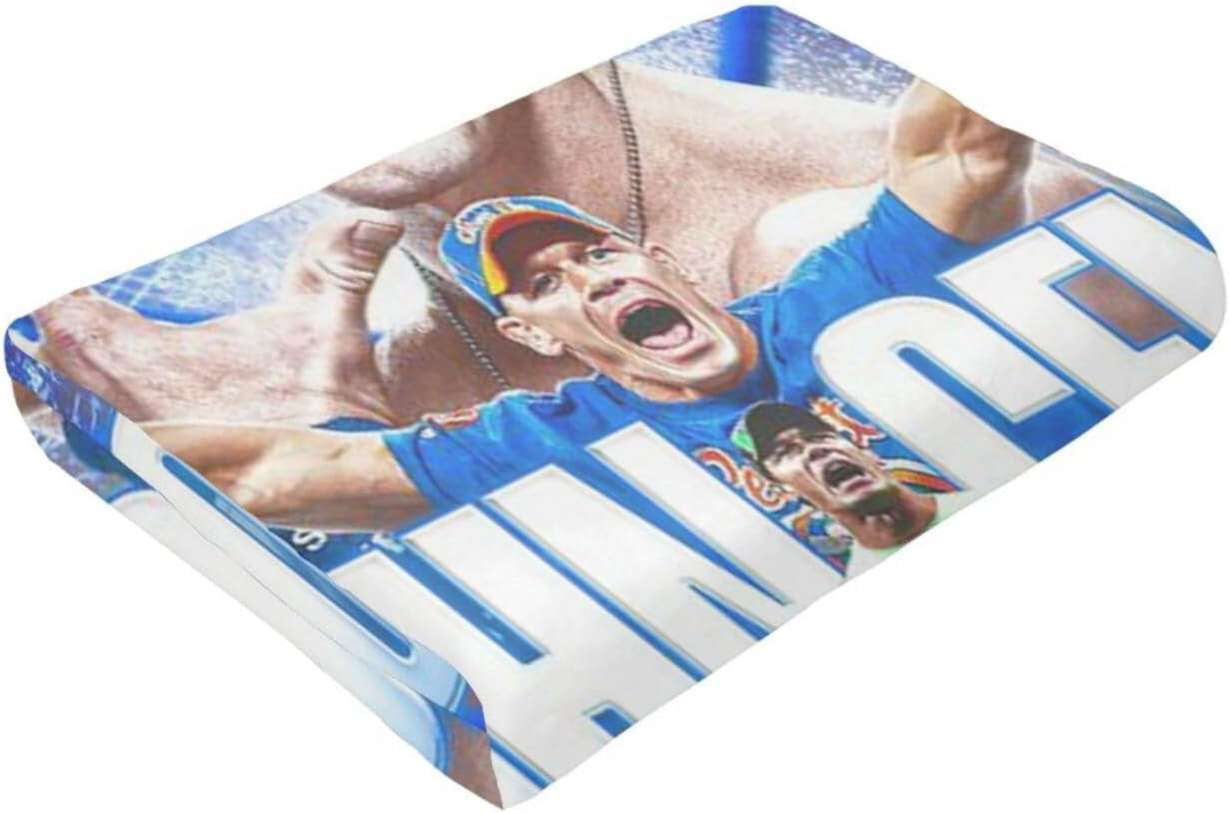 Ultra-Soft Anti-Pilling Lightweight Warm Blanket John Cena Blanket Cozy Blankets Decor for Couch Bed Sofa Bedroom Home 50x40 in