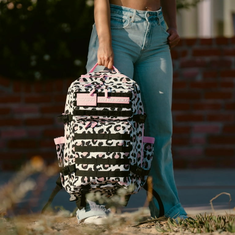 バッグ WOLFPak 45L BACKPACK LEOPARD PINK ZIP Wolfpak 45L Backpack Leopard Pink Zip - Walmart.com