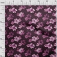 thumbnail image 3 of oneOone Polyester Lycra Purple Fabric Floral & Sewing Fabric By The Yard Printed Diy Clothing Sewing Supplies 56 Inch Wide, 3 of 6
