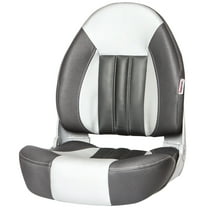 Tempress 68452 Probax High-Back Orthopedic Boat Seat - Charcoal/Gray/Carbon