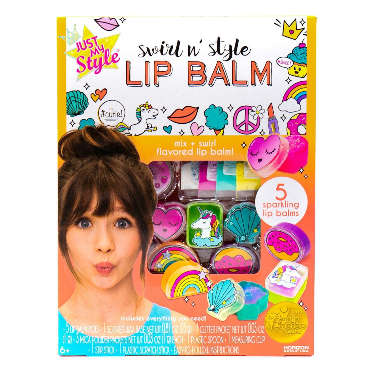 Just My Style Baume pour les Lèvres Panaché et Stylé