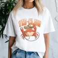 thumbnail image 3 of Yee Claw Yee Haw Crab Shirt, Cowboy Crawfish Meme Shirt, Funny Crawfish Tee, Summer Tee, 3 of 5