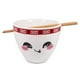 thumbnail image 2 of Set de cuencos para ramen Boom Trendz Bowl Bop Tso Hungry, 480 ml, cerámica, 2 of 8