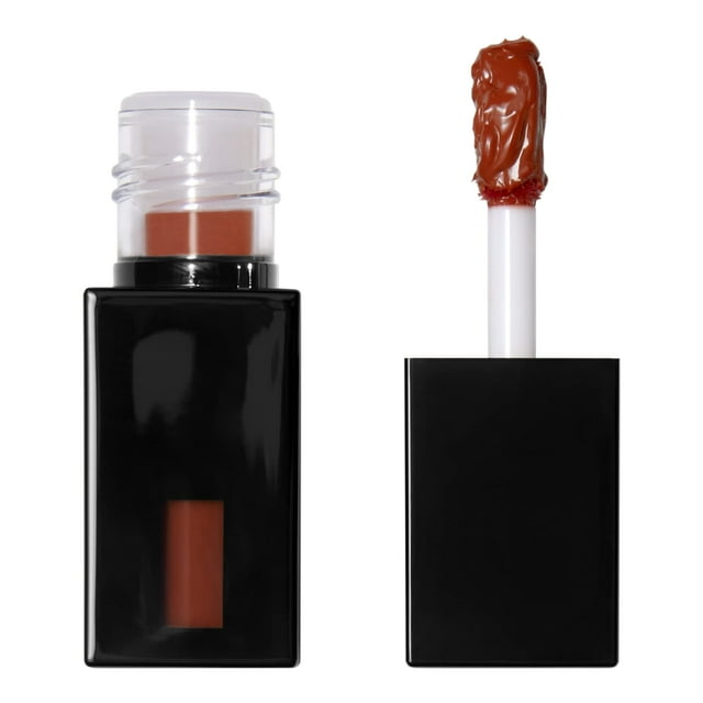Tinte labial e.l.f. Cosmetics, brillante, de larga duración, coral cutie