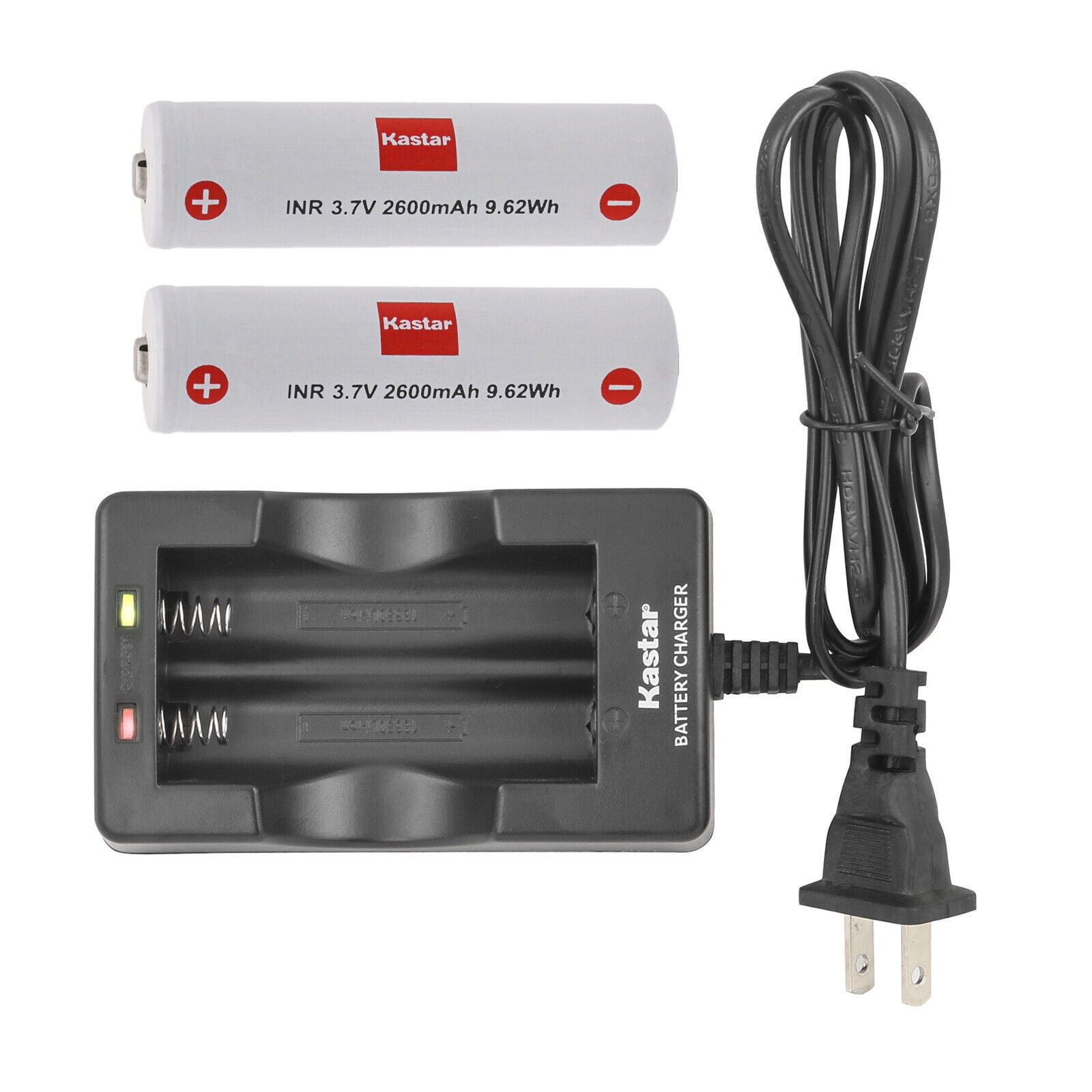 Kastar 2-Pack Battery + Wall Charger Replacement for Zhiyun CRANE V1 CRANE 2 CRANE 2S CRANE 3S CRANE 3S Pro CRANE 3SE CRANE 3 LAB WEEBILL-S WEEBILL LAB WEEBILL 3 Z1 Evolution Gimbal Stabilizer