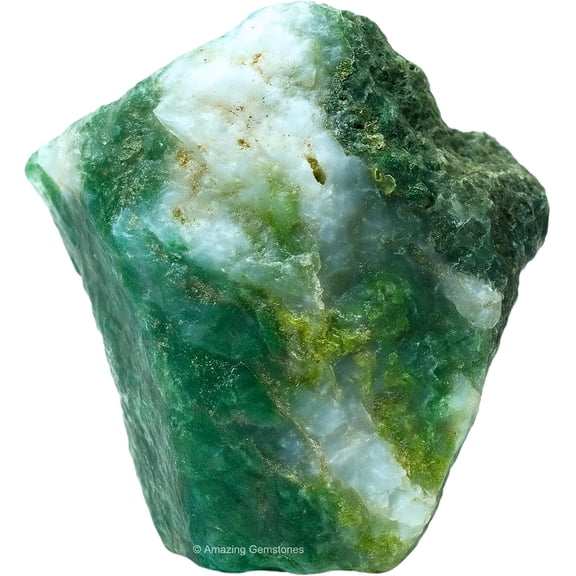 Moss Agate Raw Crystals and Healing Stones (1 Piece)