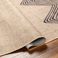 thumbnail image 4 of BoutiqueRugs Suzy Traditional, Transitional Area Rug - Machine Washable - Mocha, Black White, Light Peach - 9' x 12', 4 of 6