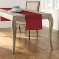 thumbnail image 2 of LA Linen Polyester Poplin Table Runner 14 by 108-Inch, Cranberry, 2 of 2