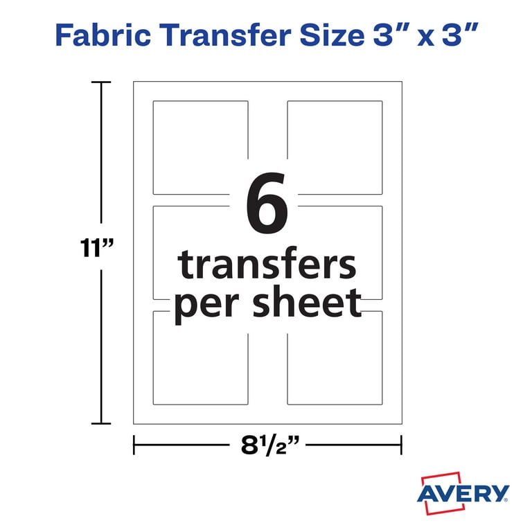 Laser Heat Transfer Paper Sample Pack - 8.5 x 11 - 18 Sheets