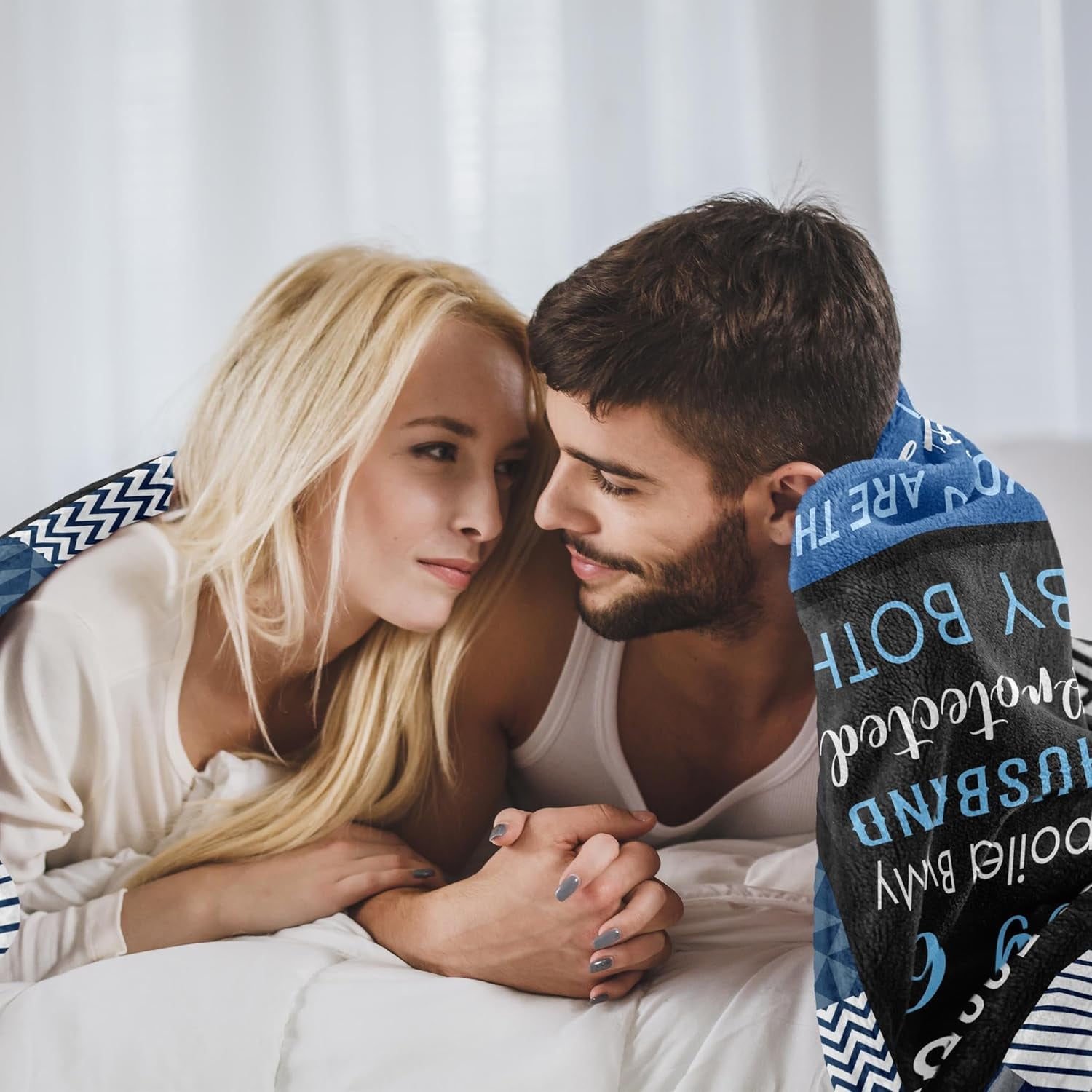 Gifts for Him Husband, Husband Birthday Gifts from Wife Blanket, Cool Anniversary Wedding Gifts
