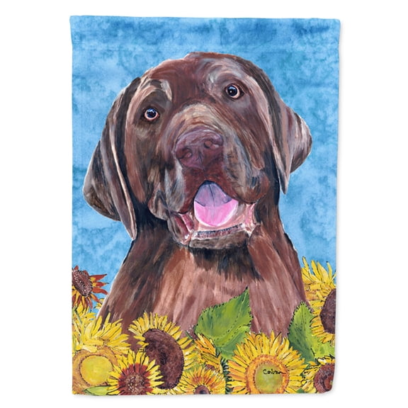 Carolines Treasures SC9074-FLAG-PARENT Labrador Flag multicolor