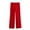 Red, variant on Timegard Work Pants for Women Straight Leg Solid Color Business Office Casual Pants with Pockets Fall