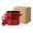 Red, variant on 42oz Enamel Bacon Grease Container with Strainer & Scraper - Ceramic Grease Keeper for Cooking Oil Storage - Farmhouse Kitchen Jar for Drippings (Dishwasher Safe)