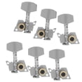 thumbnail image 3 of Guitar Machine Heads, High Durability Stable Structure Guitar Tuning Pegs Keys Easy Installation  For Ukulele 3 Left And 3 Right,2 Left And 4 Right,4 Left And 2 Right,6 Right,6, 3 of 8