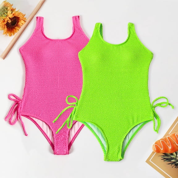 SHenli Girls One Piece Swimsuit Age 10-12 Keyhole Tankini Sets Quick Dry & Stretchy Crossback Floral Print Bathing Suits for Girls Swimwear with Cover Up Skirt Ruched Adjustable Strap