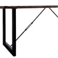 thumbnail image 6 of Furniture of America Elsbeth Wood 3-Piece Extendable Dining Set in Walnut, 6 of 6